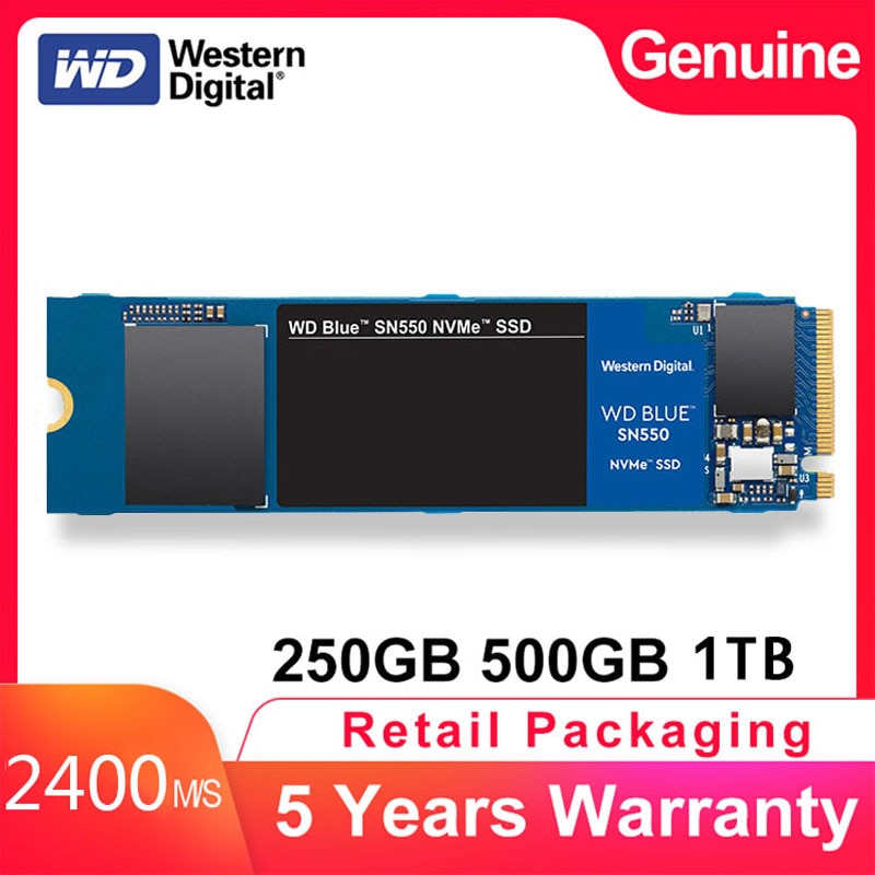    WD SN550 SSD ̺, 250GB, 500G..